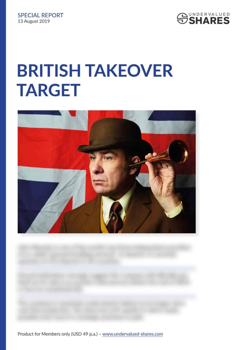 British takeover target - Undervalued Shares