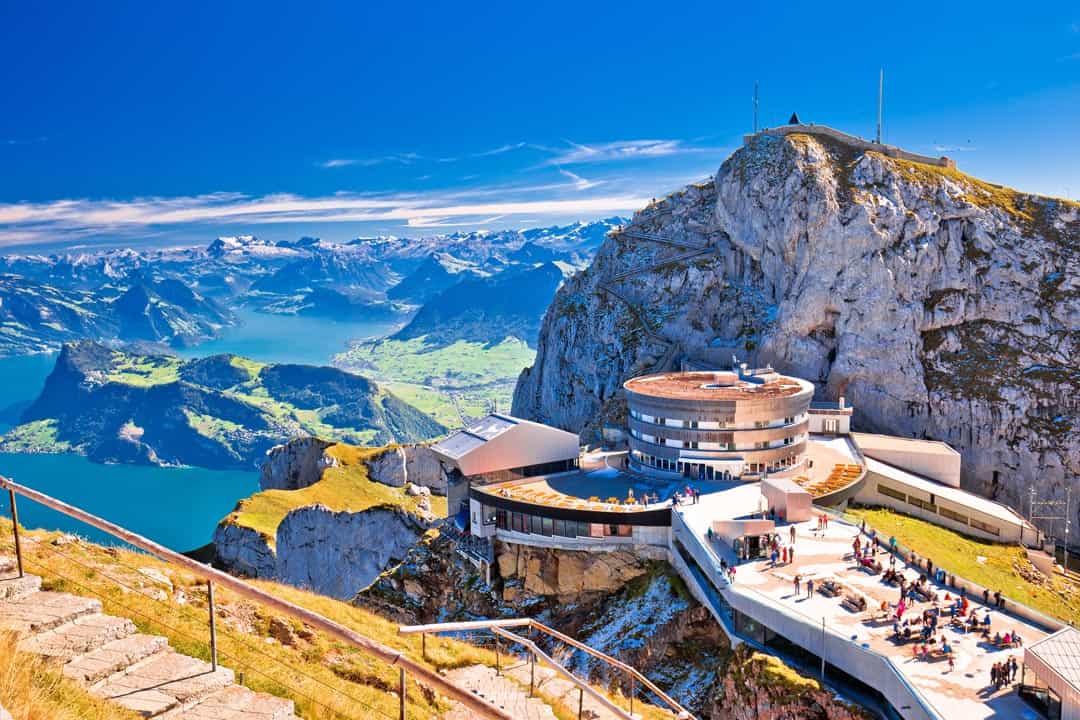 Swiss mountaintop facilities