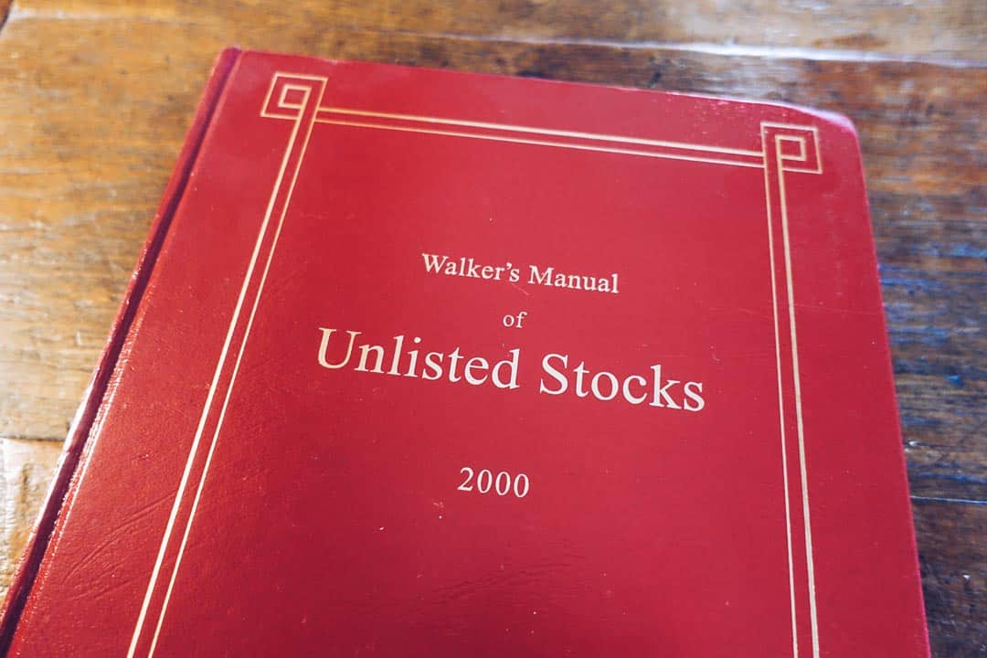 Walker's Manual of Unlisted Stocks