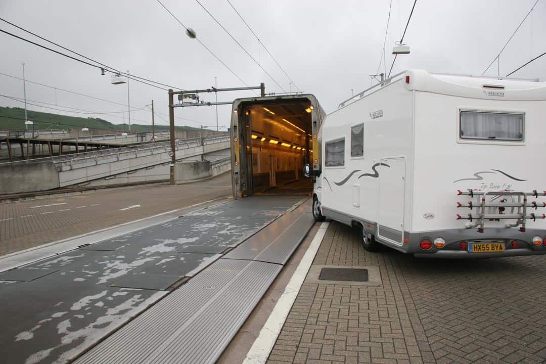 Eurotunnel train