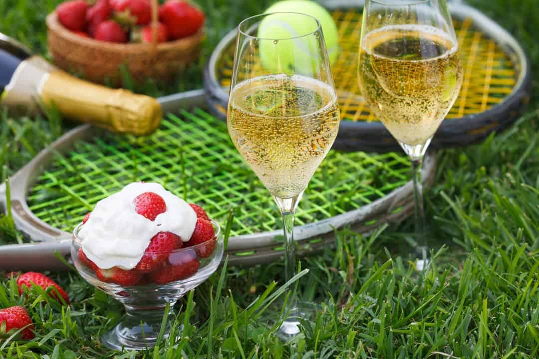 Wimbledon strawberries and champagne