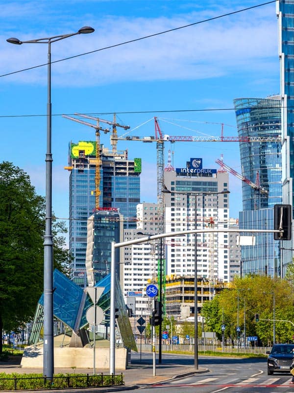 Financial district Poland Financial district Poland