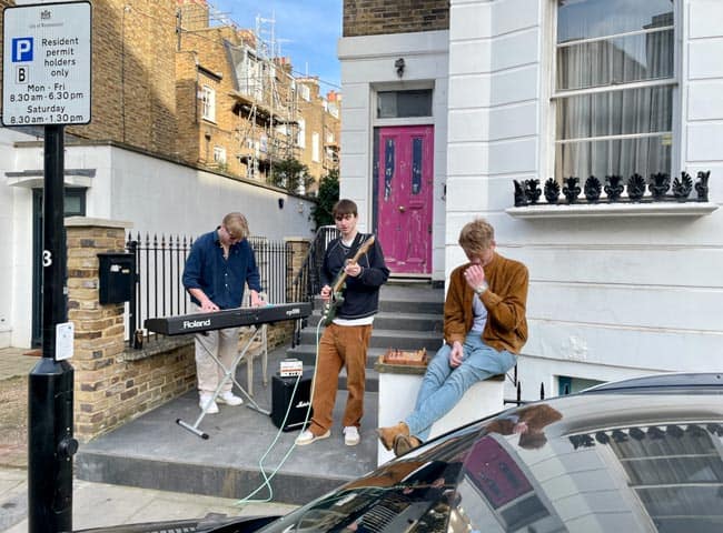 Street musicians London