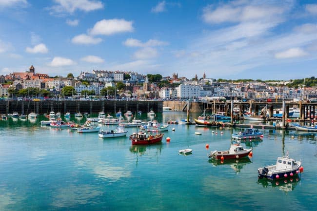 Guernsey harbour