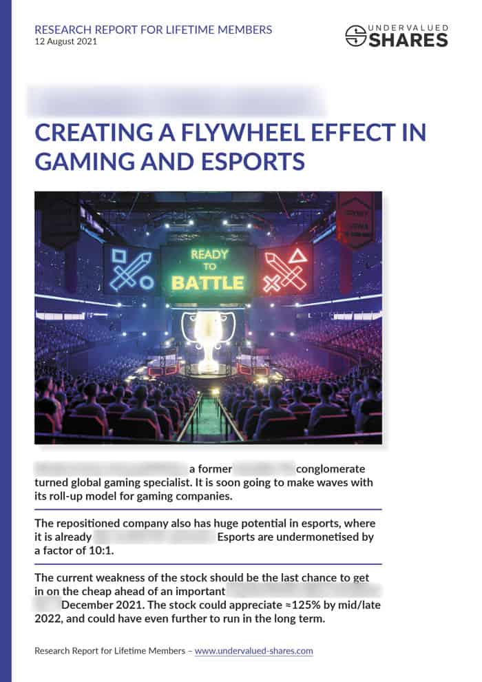 A groundfloor opportunity in gaming and esports