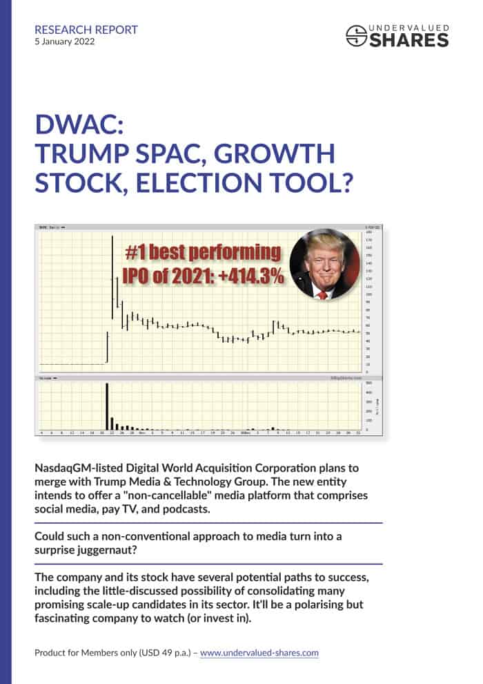 DWAC: Trump SPAC, growth stock, election tool?