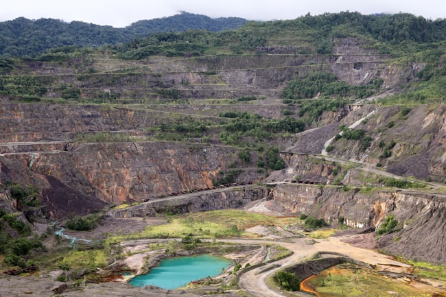 The Panguna mine