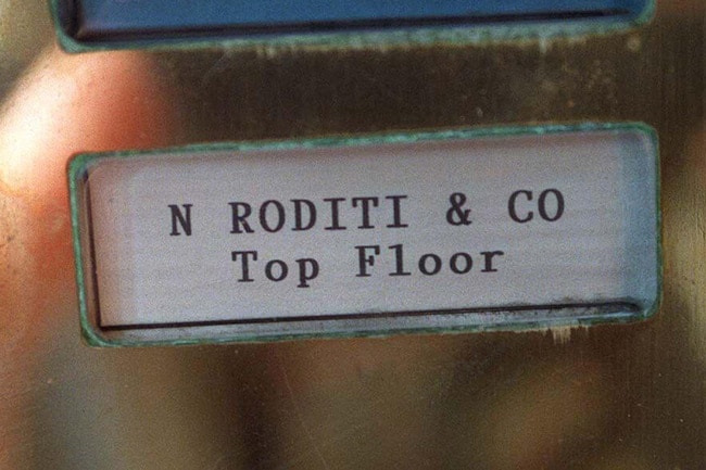 The business Roditi set up in 1992