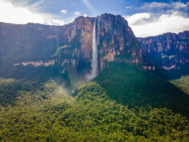 Venezuela's table top mountains