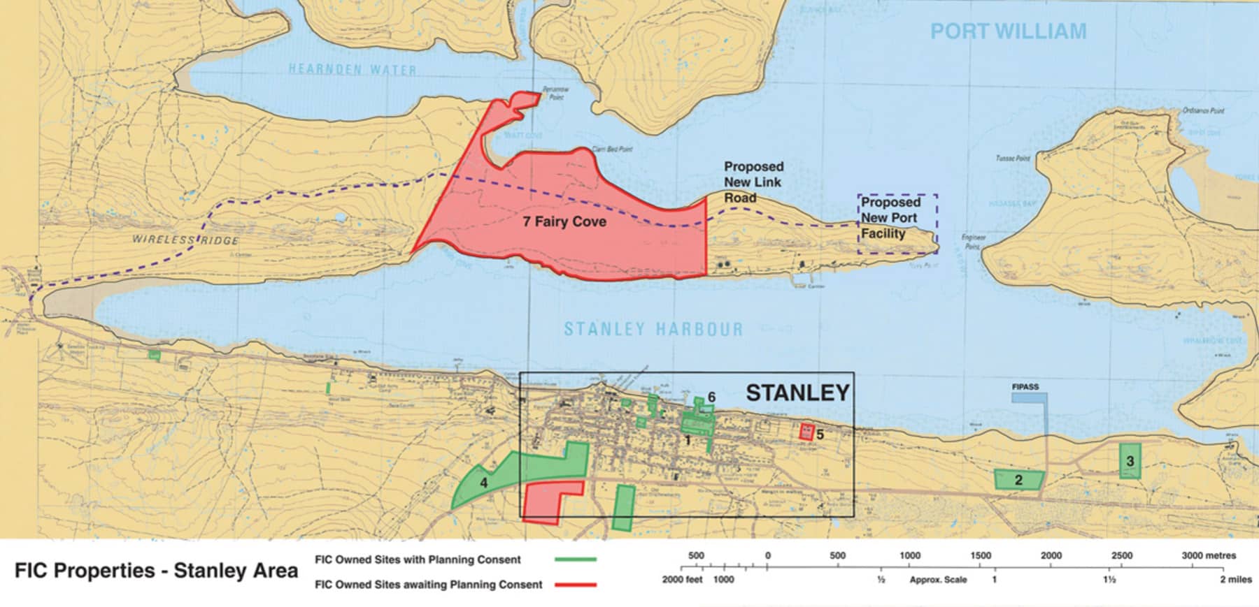Port Stanley map