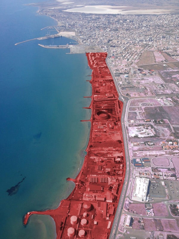 Aerial of Larnaca