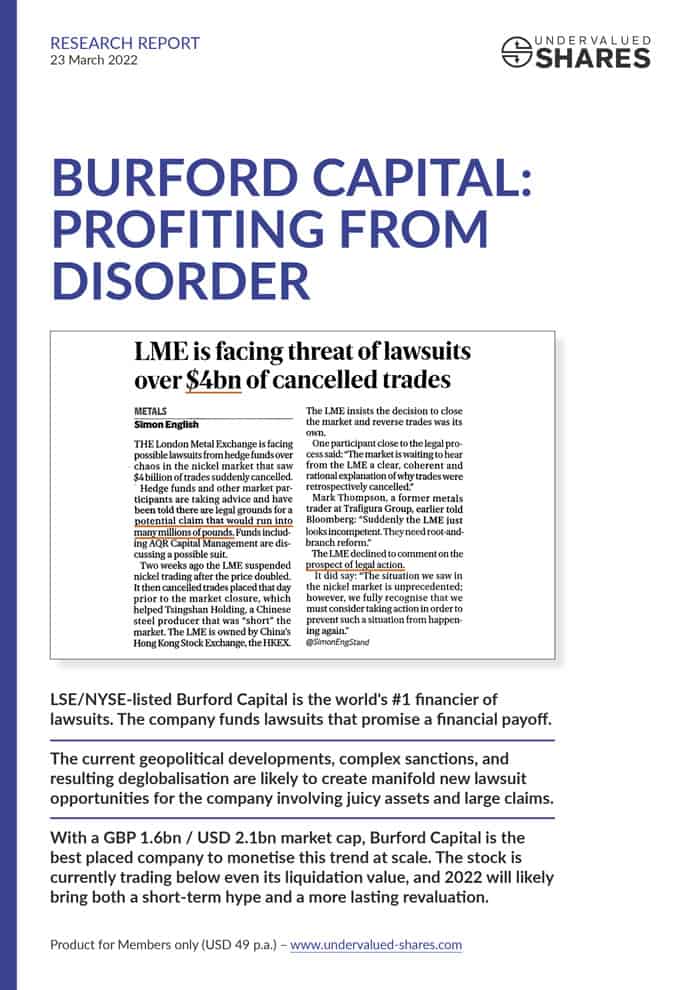 Burford Capital: profiting from disorder