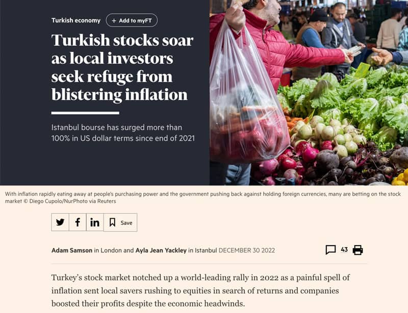 Turkish stocks soar