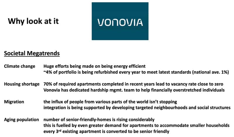 Vonovia societal megatrends