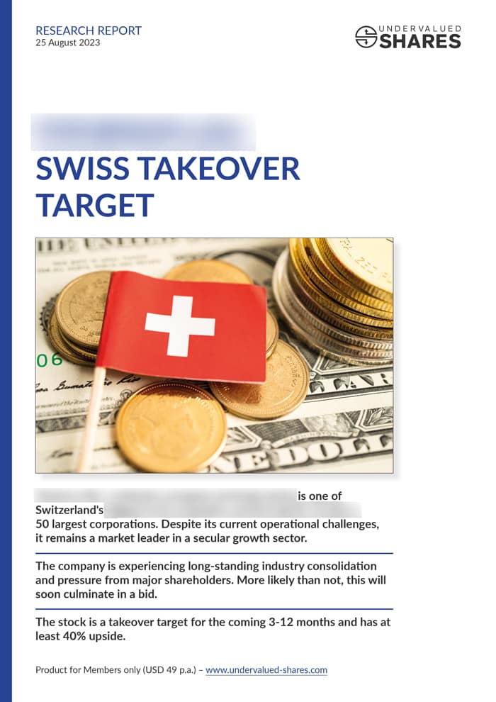 Swiss takeover target