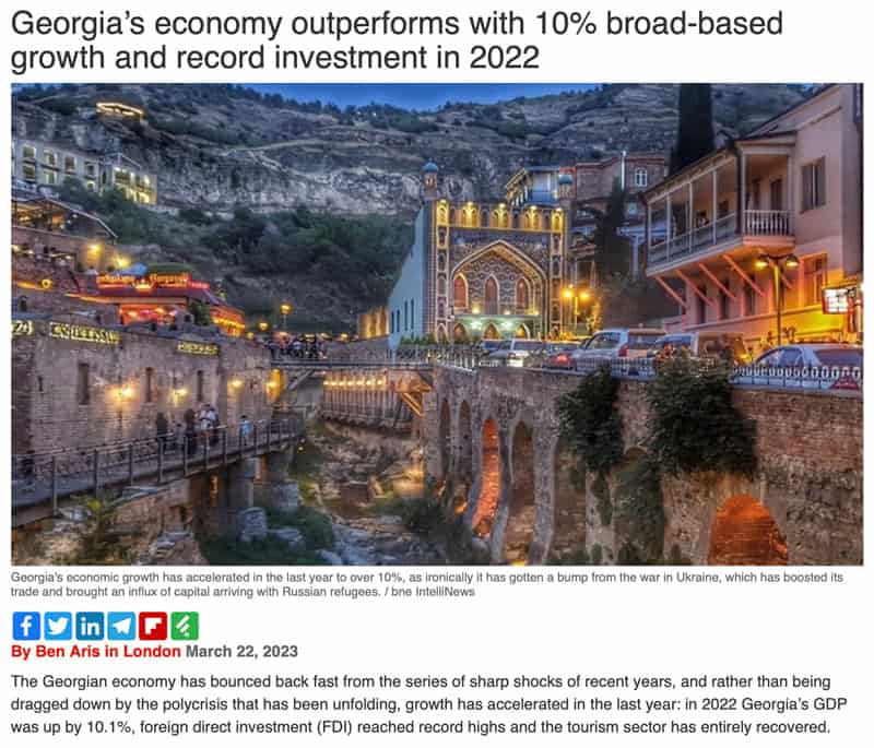 Georgia's economy outperforms