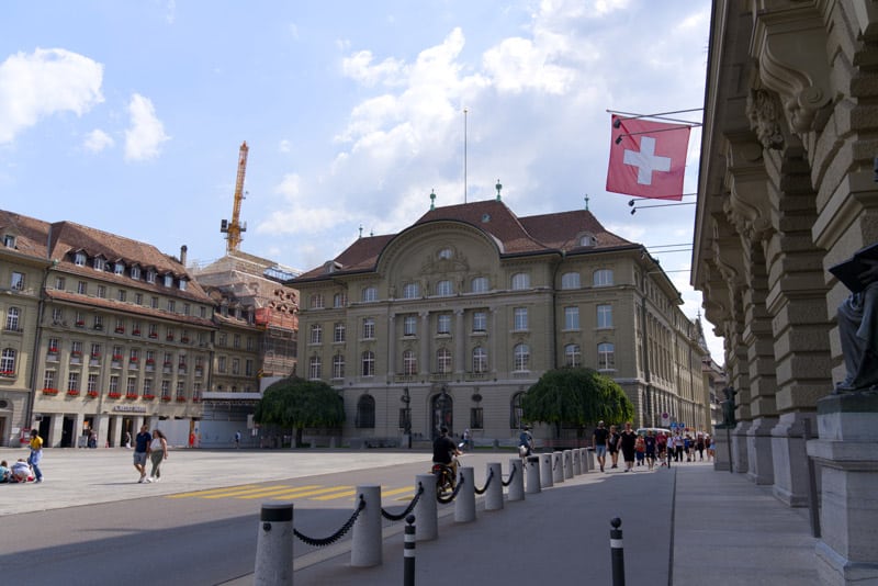 SNB's office in Berne