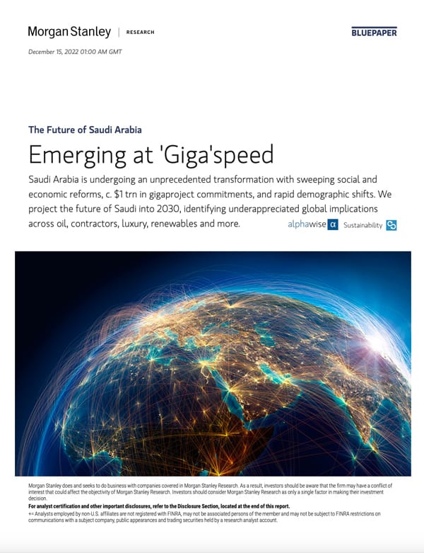 Emerging at Giga Speed