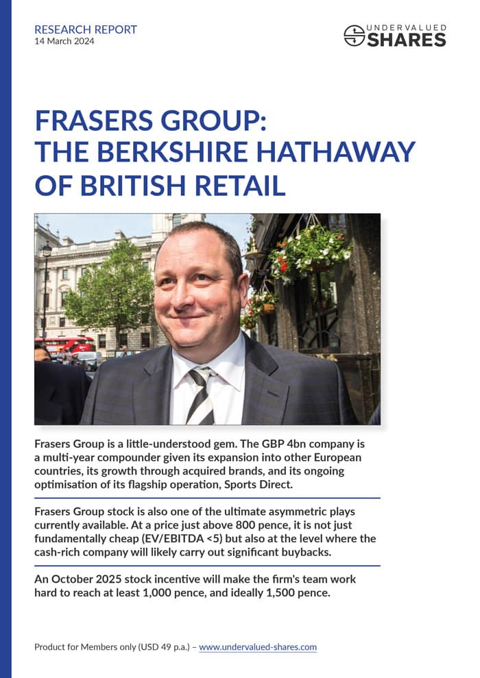 Frasers Group: The Berkshire Hathaway of British retail