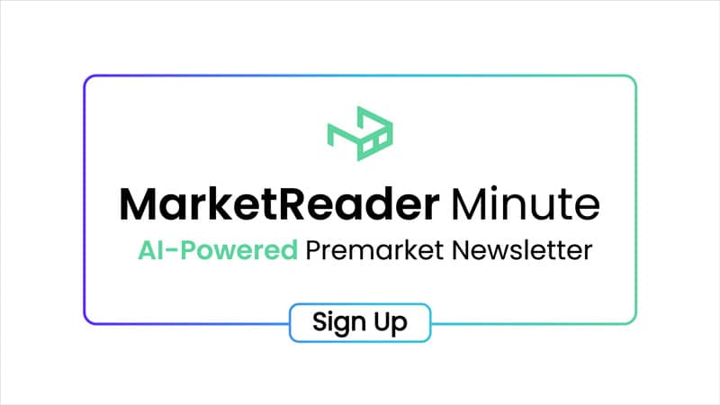 MarketReader Minute newsletter