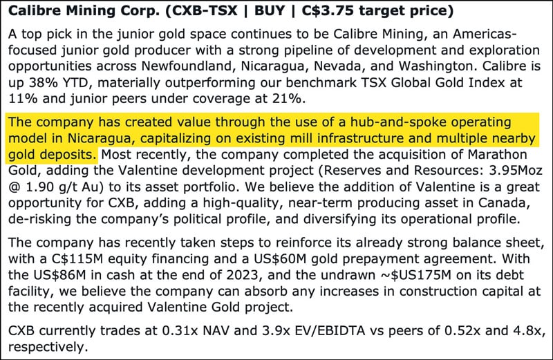 Calibre Mining