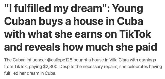I fulfilled my dream