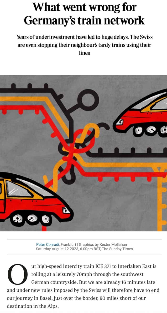 What went wrong for Germany's train network?