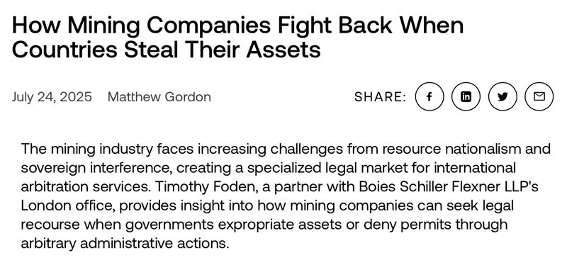 How mining companies fight back