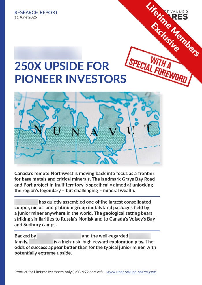 250x in Canada's remote North?